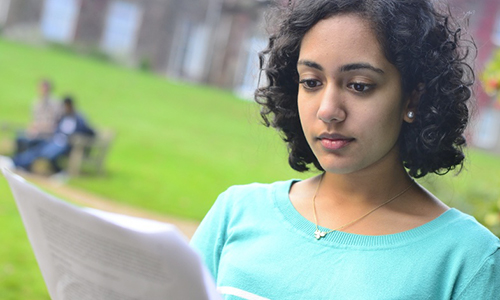 An international student