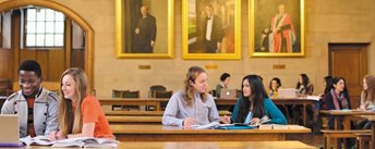 Group of students talking