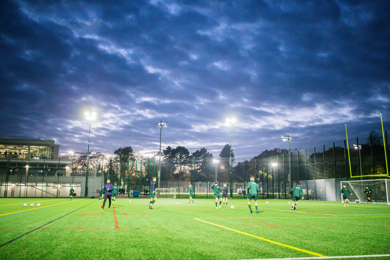 David Ross Sports Village 3G under floodlights