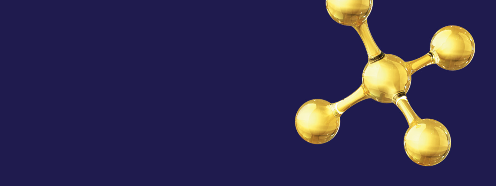 A device with a gold coating