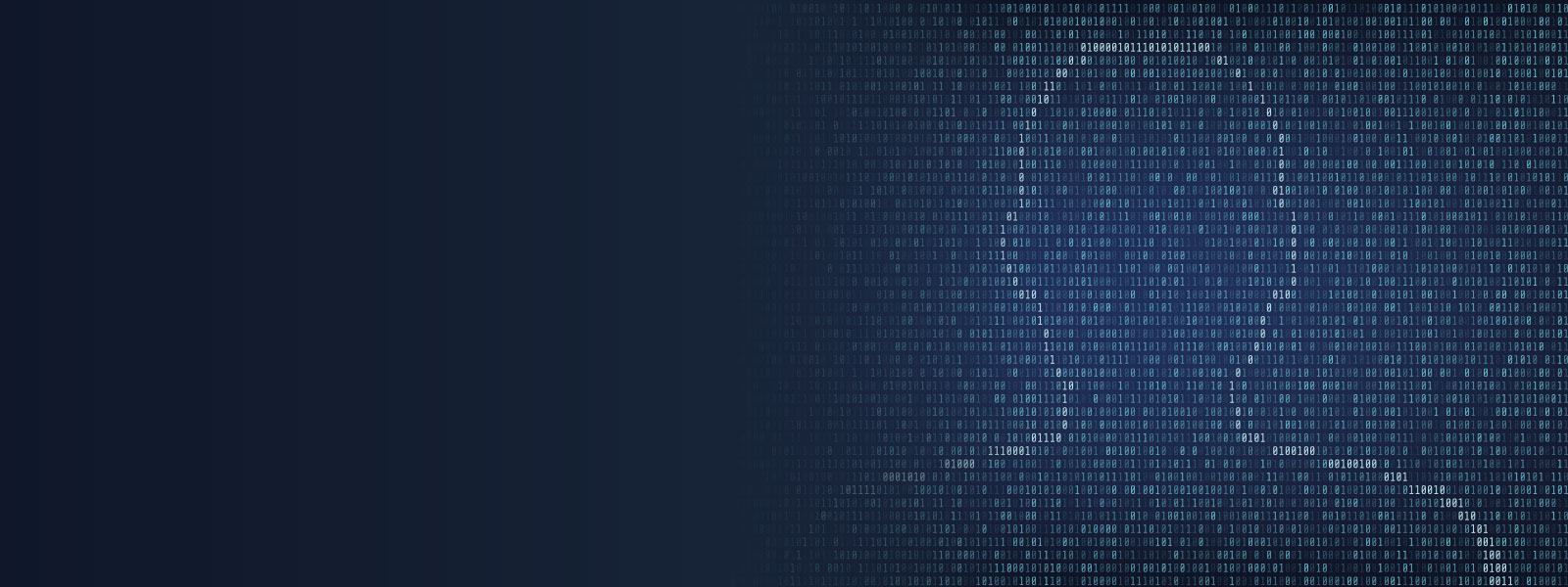 An outline of a person made up of data 