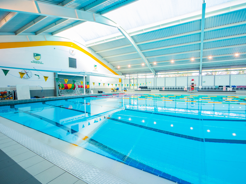 25m swimming pool at David Ross Sports Village
