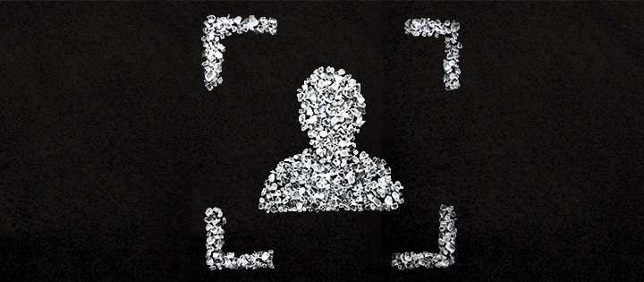 Abstract image of a person