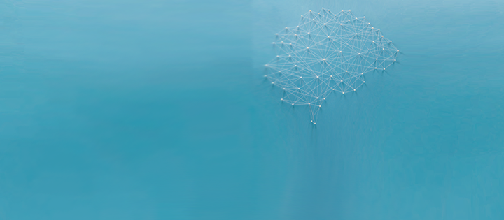 An abstract image of connected dots and lines